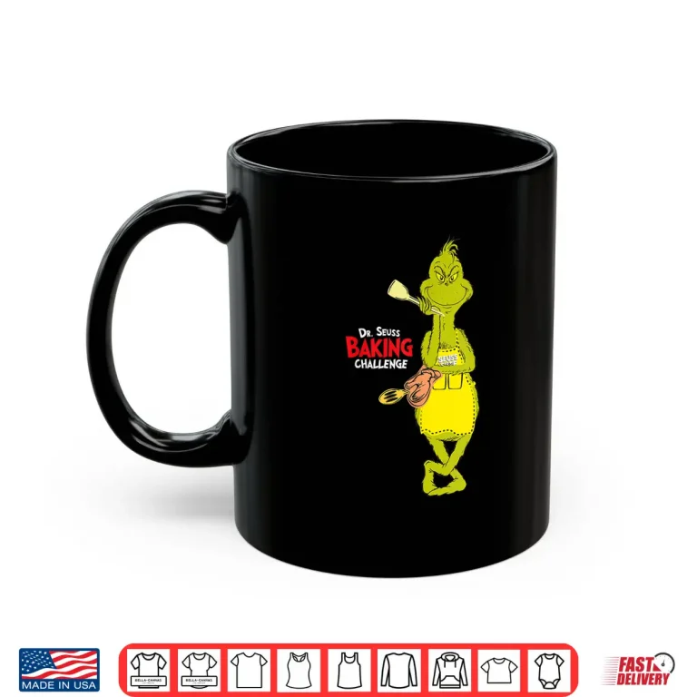 Mug Doctor Seuss Baking Challenge The Grinch Graphic Shirt