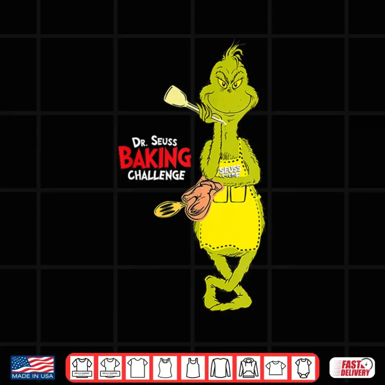 Design Doctor Seuss Baking Challenge The Grinch Graphic Shirt