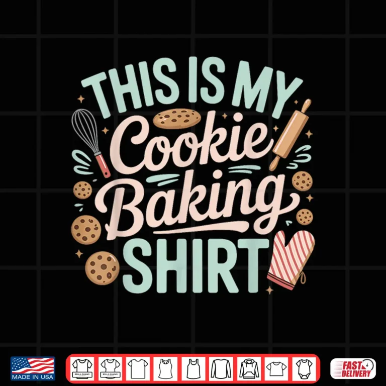 Design Funny Cookie Baking Baker Professional Graphic Shirt