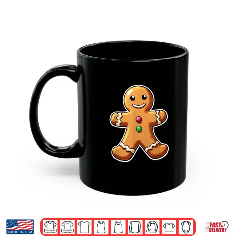 Mug Gingerbread Christmas Professional Graphic For All Ages Shirt