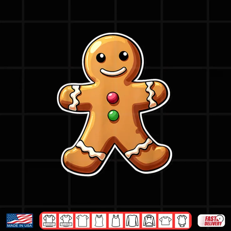 Design Gingerbread Christmas Professional Graphic For All Ages Shirt