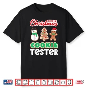 Official Christmas Cookie Tester Baking Crew Toddler Shirt