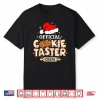 Official Cookie Taster Crew Funny Christmas Baking Team Shirt