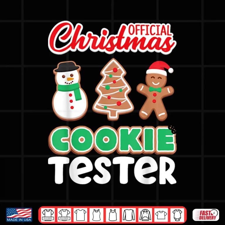 Design Official Christmas Cookie Tester Baking Crew Toddler Shirt