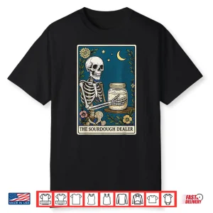 The Sourdough Dealer Tarot Card Professional Graphic Shirt