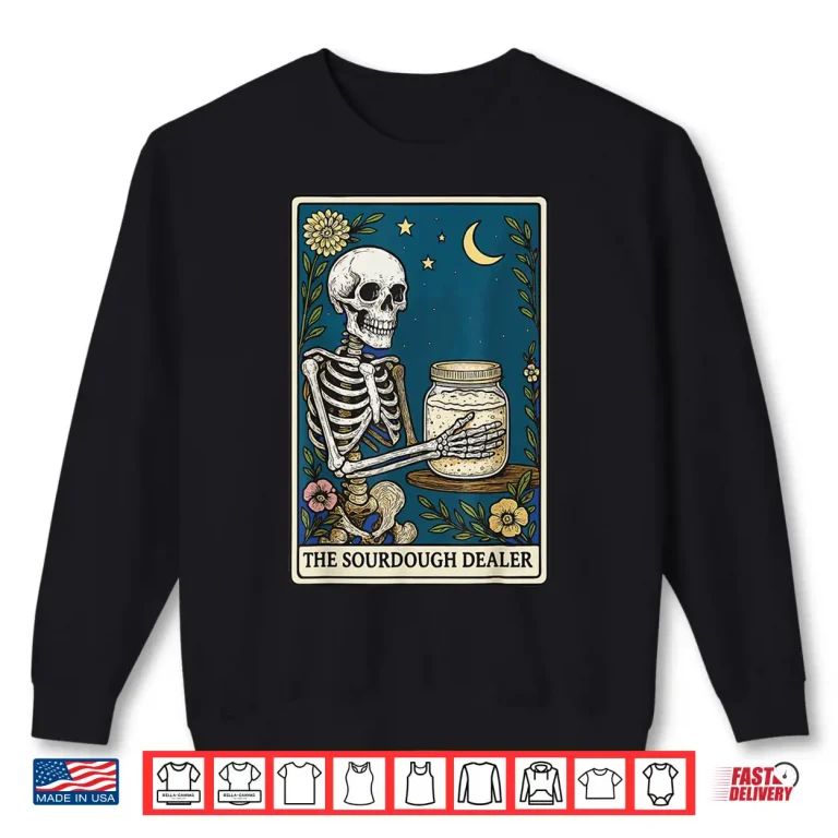 Sweatshirt The Sourdough Dealer Tarot Card Professional Graphic Shirt