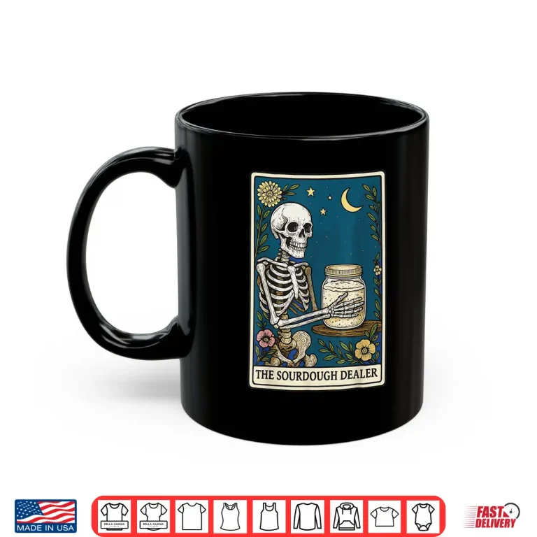 Mug The Sourdough Dealer Tarot Card Professional Graphic Shirt