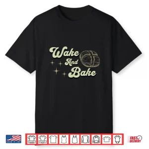 Wake And Bake Retro Baking Professional Women Shirt