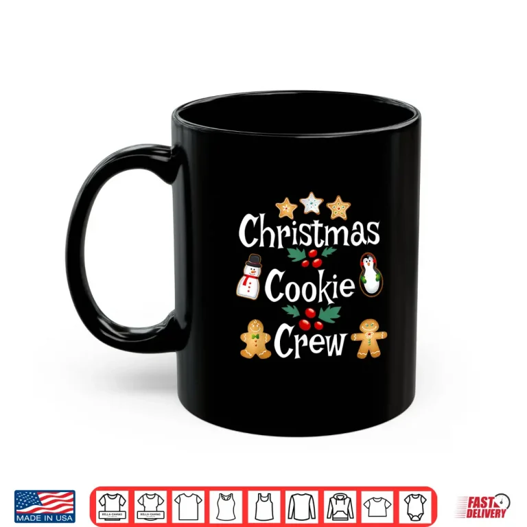 Mug Christmas Baking Team Apparel Cookie Crew Bakers Gift Shirt