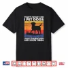 I Pet Dogs I Bake Sourdough Bread Baking Professional Shirt