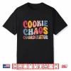 Cookie Chaos Coordinator Whimsical Fun Text Baking Family Shirt