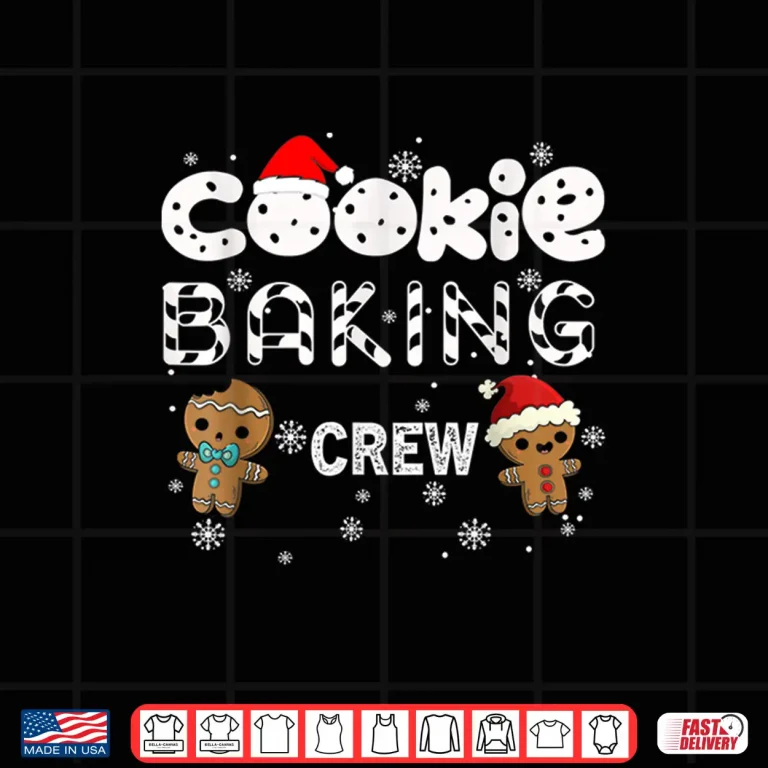 Design Cookie Baking Crew Gingerbread Christmas Costume pajamas Shirt