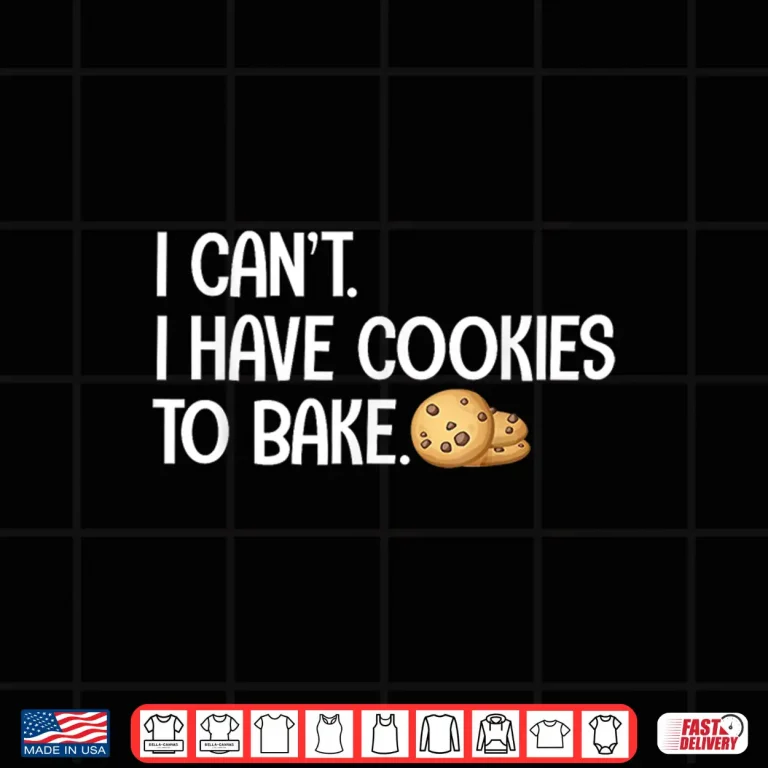 Design Cute Cookie Baking Design For Men Women Cookie Baker Baking Shirt