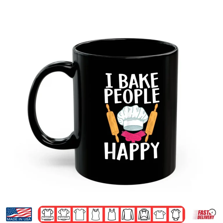 Mug Funny Baking Design Men Women Baking Bake Pastry Chef Baker Shirt