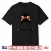 Just A Girl Who Loves Baking Messy Hair Bun Gifts For Baker Shirt