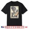 Sourdough Bread Skeleton Tarot Card Homemaker Cookie Baking Shirt