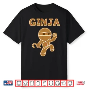 The Ginja   Funny Gingerbread Man Ginger Gift Tee Bake Off Shirt
