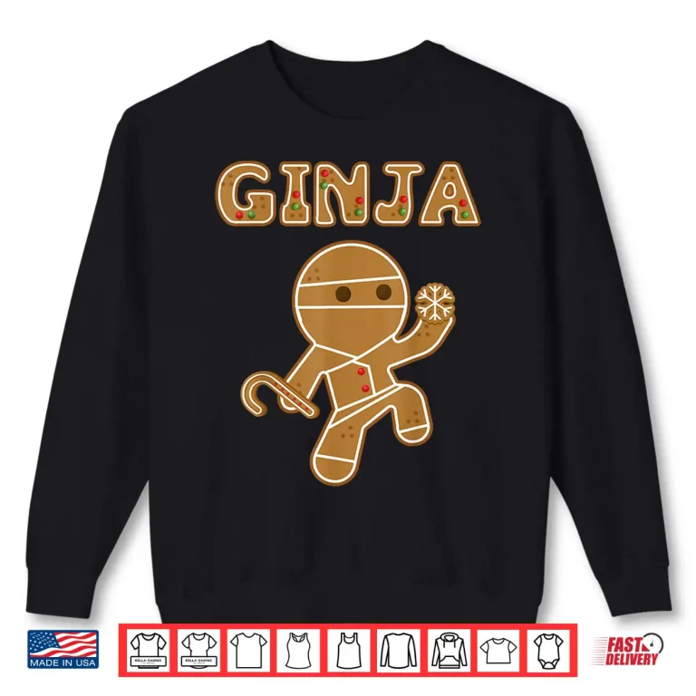 Sweatshirt The Ginja Funny Gingerbread Man Ginger Gift Tee Bake Off Shirt