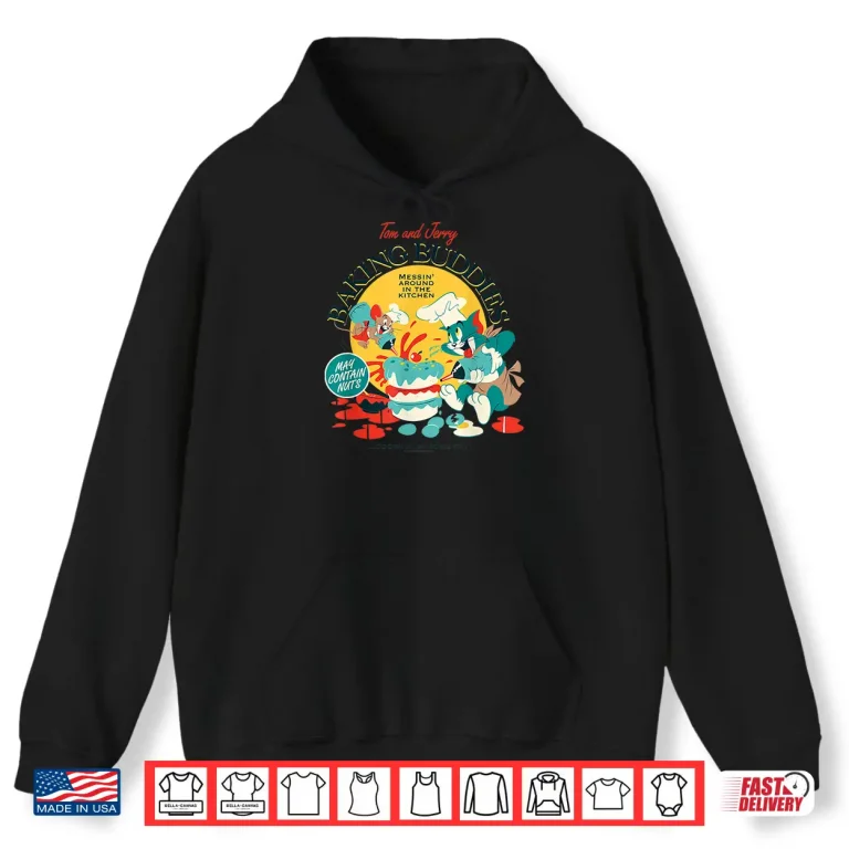 Hoodie Tom and Jerry Baking Buddies Shirt