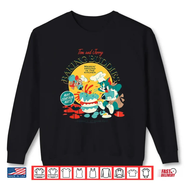 Sweatshirt Tom and Jerry Baking Buddies Shirt