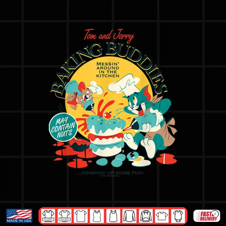 Design Tom and Jerry Baking Buddies Shirt