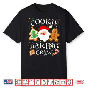 Christmas Cookie Baking Crew Cookie Crew Family Kids Pajamas Shirt