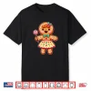 Cute Gingerbread Girl Sweet Cookie Baking Christmas Women Shirt