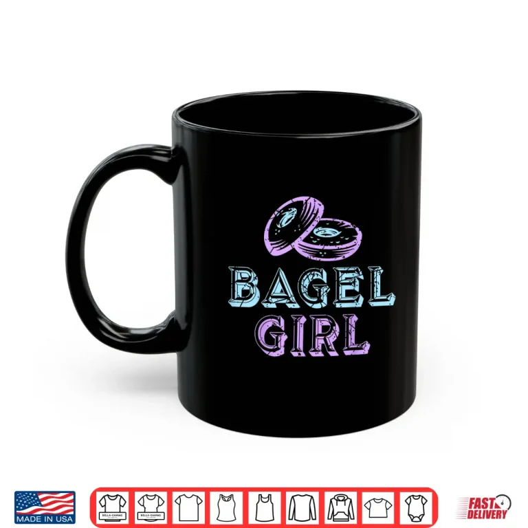 Mug Bagel Girl Funny Bagel Lover Costume Gift Shirt
