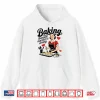 Baking Because Murder Is Wrong Funny Women Baking Lover Shirt