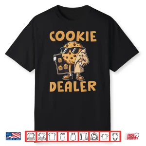 Cookie Dealer Seller Chocolate Chip Lover Cookies Crew Kids Shirt