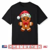 Christmas Holiday Cute Gingerbread Man Baking Lover Women Shirt