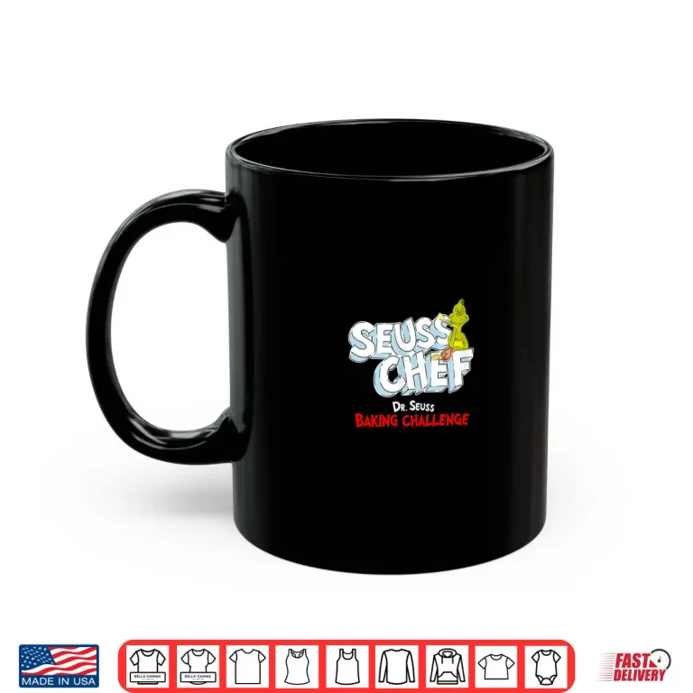 Mug Dr. Seuss Baking Challenge Seuss Chef The Grinch Shirt
