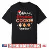 Official Christmas Cookie Tester Taster Baking Crew Toddler Shirt