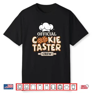 Official Cookie Taster Crew Funny Baking Team Family Holiday Shirt