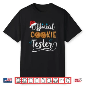 Official Cookie Tester Christmas Baking Team Shirt