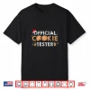 Official Cookie Tester Christmas Cookies Shirt