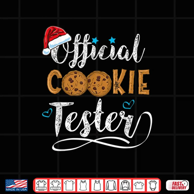 Design Official Cookie Tester Christmas Baking Team Shirt