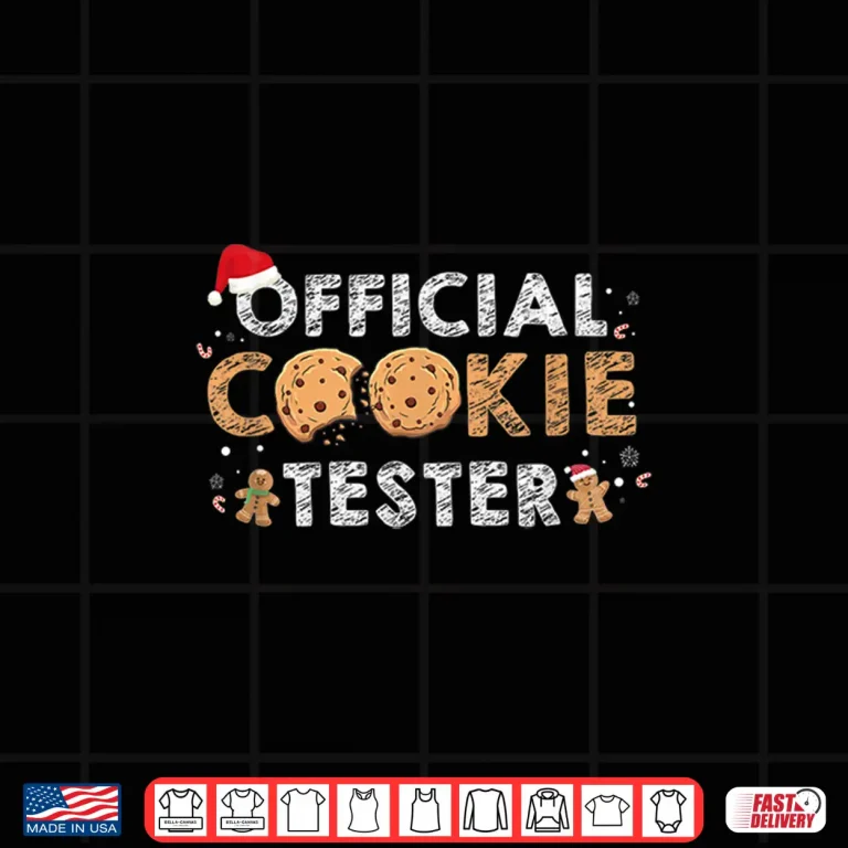 Design Official Cookie Tester Christmas Cookies Shirt
