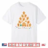 Gingerbread Christmas Tree Lights Xmas Cookie Baking Team Shirt