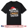 Official Cookie Tester Funny Christmas Taster Baking Crew Shirt