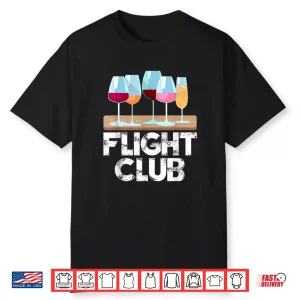 Flight Wine Club Fomo Wine Tasting Sample Rose Red White Shirt