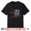 Wine Lover Superpower Funny Party Wine Tasting Joke Gift Shirt