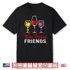 Wine Tasting Friends Drinking Team Wine Lover Captain Funny Shirt