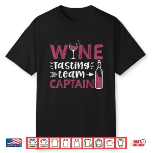 Wine Tasting Team Captain Wine Shirt