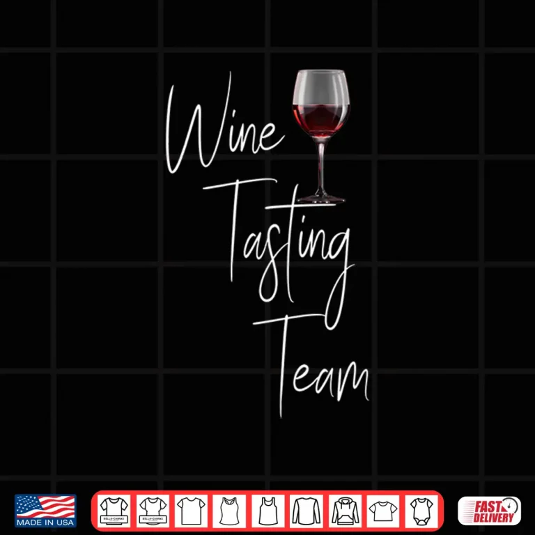 Design Wine Tasting Team Shirt