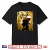 Wine Tasting Funny Cat Cute Drinking Wine Lover Shirt