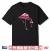 Flamingo Wine Tasting Humor Drinking Professional Shirt