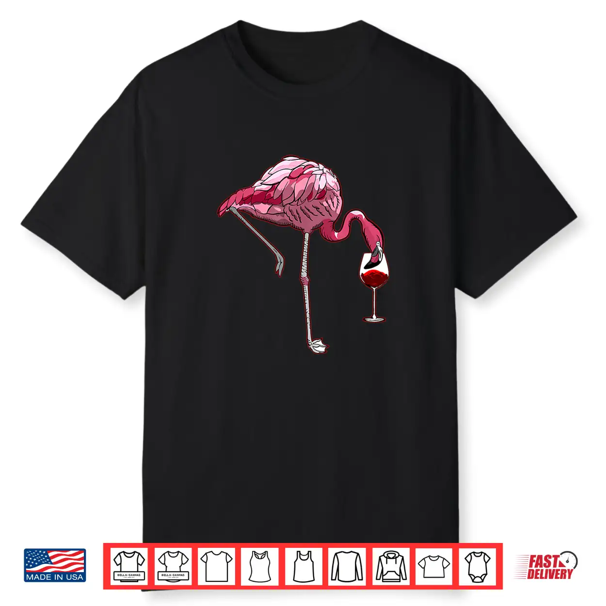 Flamingo Wine Tasting Humor Drinking Professional Shirt Flamingo Wine Tasting Humor Drinking Professional Shirt
