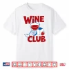 Red And White Wine Tasting Graphic Design Shirt