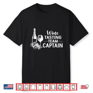 Wine Tasting Team Captain Drinking Drinker Professional Shirt